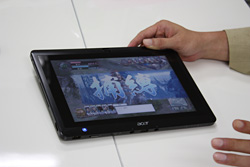 画像ギャラリー No.009のサムネイル画像 / ［TGS 2011］タブレットPCで動いてるゥ！ 「三國志12」が動いているところをコッソリ見せてもらっちゃいました