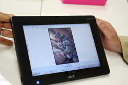 画像ギャラリー No.014のサムネイル画像 / ［TGS 2011］タブレットPCで動いてるゥ！ 「三國志12」が動いているところをコッソリ見せてもらっちゃいました