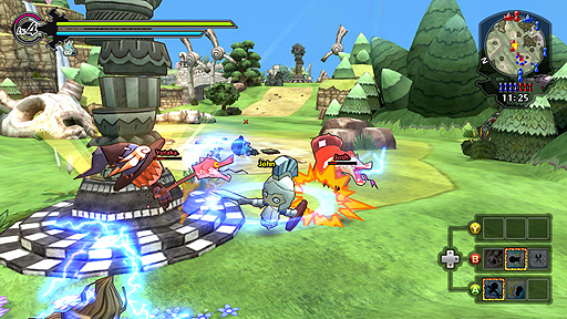 画像ギャラリー No.004のサムネイル画像 / ［E3 2012］Xbox LIVE アーケード「Happy Wars」のデモプレイをチェック。15対15，計30体の2頭身キャラクターが入り乱れて戦うオンラインアクション