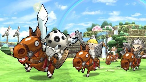 画像ギャラリー No.004のサムネイル画像 / 「Happy Wars」,大型アップデートで“馬”が追加。騎兵になって駆け巡ろう