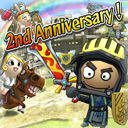 画像ギャラリー No.001のサムネイル画像 / 「Happy Wars」の発売2周年を記念したプレゼントキャンペーンが実施中
