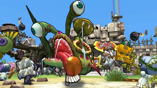 画像ギャラリー No.002のサムネイル画像 / 「Happy Wars」，宇宙から襲来した植物と戦う「Castle Defense」ルールが開催