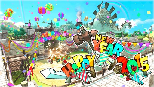 画像ギャラリー No.004のサムネイル画像 / 「Happy Wars」,お年玉として「ハッピーチケット」30枚をプレゼント