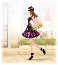 画像ギャラリー No.003のサムネイル画像 / ルビー・パーティー開発の新作「FabStyle」がNDS/3DSに向けて11月24日に発売。おしゃれに仕事に恋にと“最高の生き方”を追求しよう