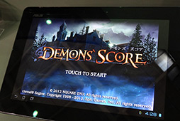 画像ギャラリー No.003のサムネイル画像 / ［COMPUTEX］スクエニのAndroid＆iOS向け新作「DEMONS&rsquo; SCORE」，Tegra 3タブレット版の直撮りプレイムービー掲載