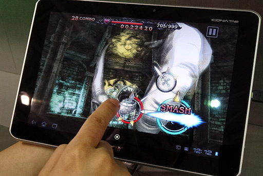 画像ギャラリー No.005のサムネイル画像 / ［COMPUTEX］スクエニのAndroid＆iOS向け新作「DEMONS&rsquo; SCORE」，Tegra 3タブレット版の直撮りプレイムービー掲載