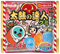 画像ギャラリー No.002のサムネイル画像 / チョコレートやキャンディなど，「太鼓の達人」のお菓子が本日発売