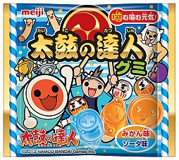 画像ギャラリー No.003のサムネイル画像 / チョコレートやキャンディなど，「太鼓の達人」のお菓子が本日発売