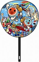 画像ギャラリー No.008のサムネイル画像 / 「太鼓の達人」の一番くじに登場。ドンちゃんのフェイスクッションなどが当たる