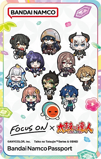 画像ギャラリー No.011のサムネイル画像 / 「太鼓の達人」×「FOCUS ON（にじさんじ）」コラボの第4弾が6月5日に開始。10名のライバーによるコラボ楽曲を収録