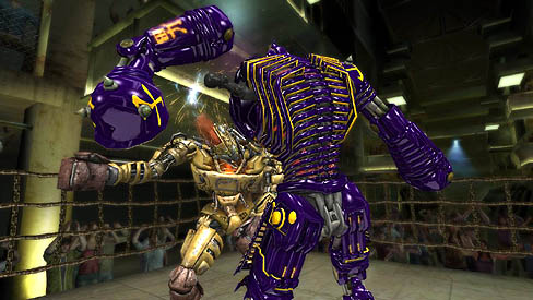 画像ギャラリー No.003のサムネイル画像 / ［TGS 2011］ユークスが開発するロボットボクシングゲーム「REAL STEEL」が，ダウンロード専用でリリース決定。原作映画の設定を，忠実に再現したユニークなゲーム