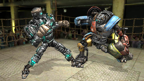 画像ギャラリー No.004のサムネイル画像 / ［TGS 2011］ユークスが開発するロボットボクシングゲーム「REAL STEEL」が，ダウンロード専用でリリース決定。原作映画の設定を，忠実に再現したユニークなゲーム