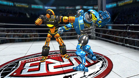画像ギャラリー No.005のサムネイル画像 / ［TGS 2011］ユークスが開発するロボットボクシングゲーム「REAL STEEL」が，ダウンロード専用でリリース決定。原作映画の設定を，忠実に再現したユニークなゲーム