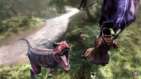 画像ギャラリー No.004のサムネイル画像 / 人間と恐竜が対戦するという異色のオンラインゲーム,「Primal Carnage」の最新ムービーが公開
