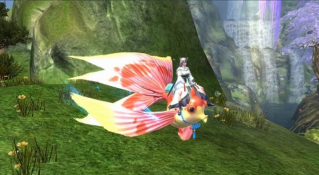 画像ギャラリー No.007のサムネイル画像 / 「Weapons of Mythology」，巨大なボスが待ち受けるLv80用ダンジョン「ロウヤ―」が実装。アイテムモールには癒し系乗物「金魚」が再登場