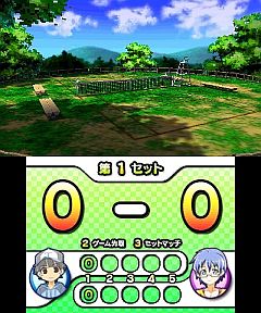 画像ギャラリー No.013のサムネイル画像 / 「おきらくテニス3D」,3DS版DLソフトとして登場。ゲームモードは3種類
