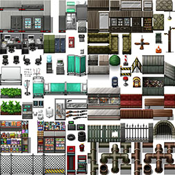 画像ギャラリー No.006のサムネイル画像 / 「RPGツクールDS」のグラフィックスとBGMがPC版の素材集として登場