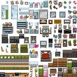 画像ギャラリー No.007のサムネイル画像 / 「RPGツクールDS」のグラフィックスとBGMがPC版の素材集として登場