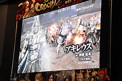 画像ギャラリー No.009のサムネイル画像 / 「無双OROCHI 2」のプロデューサー鈴木亮浩氏とディレクターの中臺重人氏によるトークイベントも行われた「無双OROCHI 2」「真・三國無双 NEXT」店頭体験会