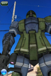 画像ギャラリー No.003のサムネイル画像 / 現実の街中でモビルスーツ戦が見られる? ARとGPSを活用したiPhone用シミュレーション「ガンダムエリアウォーズ」の配信がスタート