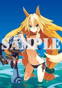 画像ギャラリー No.003のサムネイル画像 / 「魔女と百騎兵」,購入特典を公開。セクシーな魔女様のテレカやタペストリーなど
