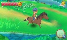 画像ギャラリー No.005のサムネイル画像 / 「牧場物語 はじまりの大地」，2本のTVCMを先行公開。イメージガールの田中美保さんによる“アヒル口”は必見