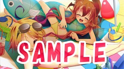 画像ギャラリー No.009のサムネイル画像 / 「いつか天魔の黒ウサギ ポータブル」,店舗別特典に使用されるイラスト公開