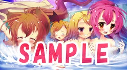 画像ギャラリー No.014のサムネイル画像 / 「いつか天魔の黒ウサギ ポータブル」,店舗別特典に使用されるイラスト公開