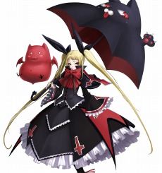 画像ギャラリー No.003のサムネイル画像 / 「カオスヒーローズオンライン」，「BLAZBLUE」とのコラボキャラクター第3弾「レイチェル・アルカード」が実装