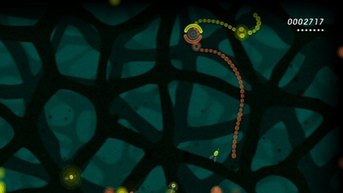 画像ギャラリー No.003のサムネイル画像 / Wiiウェア「PENTA TENTACLES」配信中。触手の生えた生命体を操作して成長させるアクションゲーム。触手の独特な動きとゆったりしたサウンドが魅力
