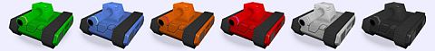 画像ギャラリー No.005のサムネイル画像 / パッドで操縦,ペンで撃つ「タッチバトル戦車3D」が10月26日に500円で配信
