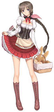 画像ギャラリー No.031のサムネイル画像 / 「シャイニング・ブレイド」3人目の主人公リックは，霊刃に変身する3人の少女と共に戦う。黒猫リンリンの人型バージョンも