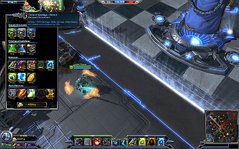 画像ギャラリー No.007のサムネイル画像 / 見違えるほどブラッシュアップされた「Blizzard DOTA」は,初心者にも遊びやすくして,DotAジャンルにおける差別化を図る