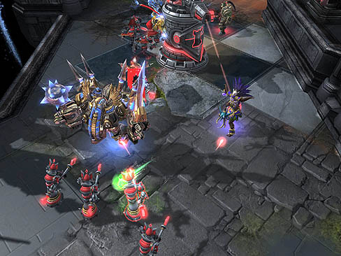 画像ギャラリー No.011のサムネイル画像 / 見違えるほどブラッシュアップされた「Blizzard DOTA」は,初心者にも遊びやすくして,DotAジャンルにおける差別化を図る