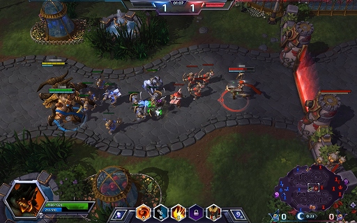 画像ギャラリー No.004のサムネイル画像 / Blizzardの新作「Heroes of the Storm」は，MOBA初心者にオススメできる入門タイトル。集団戦までの導線が巧妙に仕込まれた本作のプレイレポートをお届け
