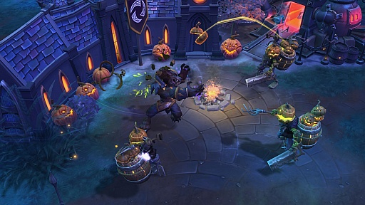 画像ギャラリー No.007のサムネイル画像 / 「Heroes of the Storm」に，驚きの新ヒーロー“Cho’gall”が登場。なんと2人で1体のキャラクターを操作する！