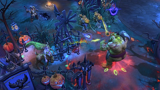画像ギャラリー No.009のサムネイル画像 / 「Heroes of the Storm」に，驚きの新ヒーロー“Cho’gall”が登場。なんと2人で1体のキャラクターを操作する！