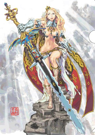 画像ギャラリー No.003のサムネイル画像 / 「CODE OF PRINCESS」，メインキャラクターによるプレイ動画を4GamerにUp。2月12日に開催される「ワンダーフェスティバル2012[冬]」の出展情報も