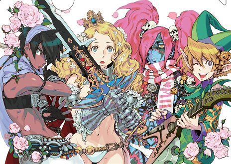 画像ギャラリー No.004のサムネイル画像 / 「CODE OF PRINCESS」，メインキャラクターによるプレイ動画を4GamerにUp。2月12日に開催される「ワンダーフェスティバル2012[冬]」の出展情報も