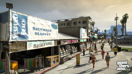 画像ギャラリー No.012のサムネイル画像 / 「Grand Theft Auto V」のゲームプレイ映像が初公開。美しく，広大，そして多様な世界が待っている