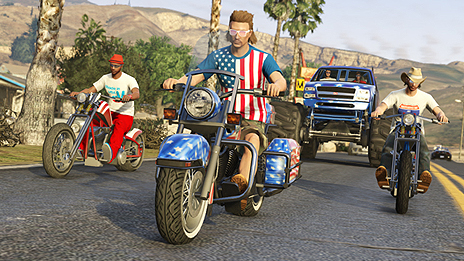 画像ギャラリー No.003のサムネイル画像 / 「GTA：オンライン」，米独立記念日を祝したDLC「インデペンデンス・スペシャル」を7月半ばまで期間限定で配信。愛国心に溢れたアイテムを多数追加