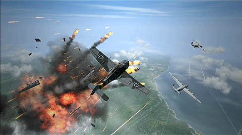 画像ギャラリー No.007のサムネイル画像 / 「WarBirds 2012」のオープンβテストが本日からスタート。数百人のプレイヤーが一つの戦場に集まって戦う，コンバットフライトシミュレーションだ