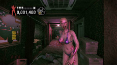 画像ギャラリー No.009のサムネイル画像 / PS3「The House of The Dead: OVERKILL」のCHAPTER2「NAKED TERROR Director’s Cut」を紹介。劇場から脱出を試みるのは二人の美人ダンサー