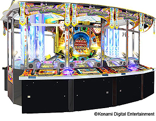画像ギャラリー No.002のサムネイル画像 / KONAMI,「AOU2012 アミューズメント・エキスポ」に最新の大型メダルゲームからリズムゲームまでを出展。ブースのステージスケジュールも公開に
