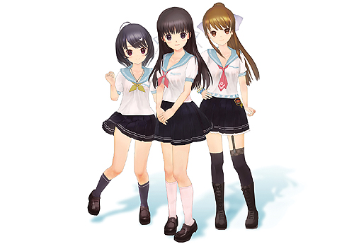 画像ギャラリー No.002のサムネイル画像 / 3DS用新作ADV「女の子と密室にいたら○○しちゃうかもしれない。」が発表。脱出に恋愛に，いずれにせよ女の子をシゲシゲと眺めたくなりそうな一作