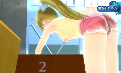 画像ギャラリー No.026のサムネイル画像 / 「女の子と密室にいたら○○しちゃうかもしれない。」，茶髪ポニーテールが魅力的な「つばさ」の最新スクリーンショットが公開。3DSで見ると立体的に