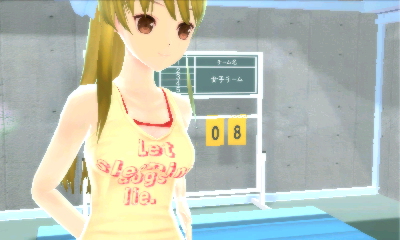 画像ギャラリー No.029のサムネイル画像 / 「女の子と密室にいたら○○しちゃうかもしれない。」，茶髪ポニーテールが魅力的な「つばさ」の最新スクリーンショットが公開。3DSで見ると立体的に