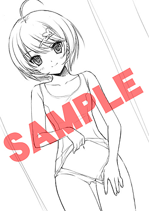 画像ギャラリー No.002のサムネイル画像 / 「女の子と密室にいたら○○しちゃうかもしれない。」，店舗別特典の追加分をラフと共に公開。3DS本体なら3D表示で見られる「伊都香」のゲーム画像も
