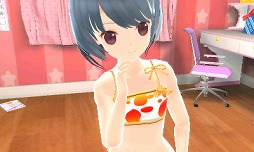 画像ギャラリー No.003のサムネイル画像 / 「女の子と密室にいたら○○しちゃうかもしれない。」公式サイトが更新され,初回特典「こころが水着に着替えたら。」の画面写真が新たに公開