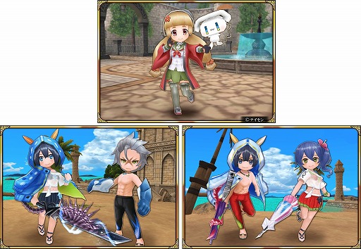 画像ギャラリー No.005のサムネイル画像 / 「エレメンタルナイツオンラインR」で,コラボイベント「ビッカメ娘エレナイ海開き」が開催